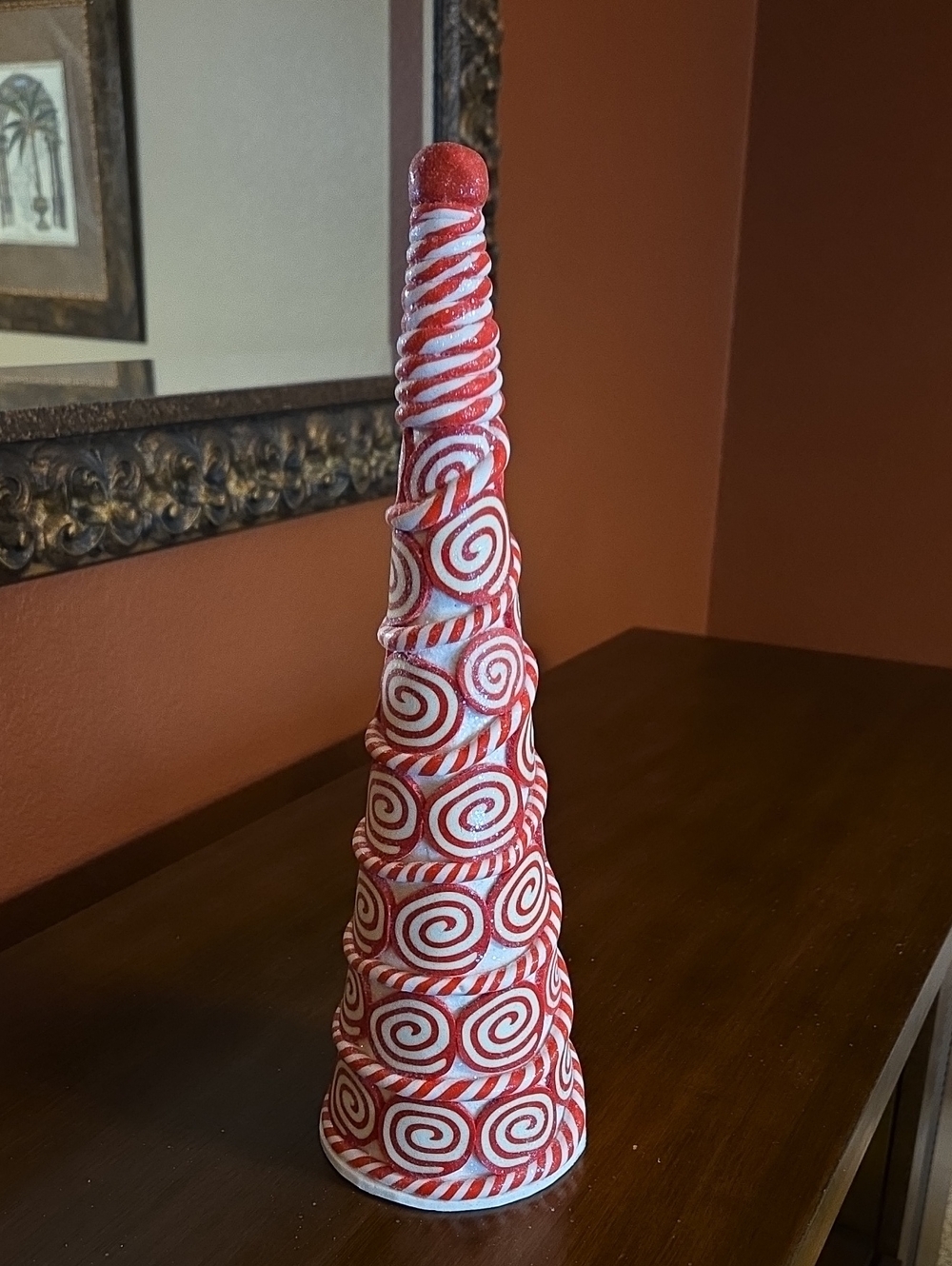 Peppermint Tree Christmas Tabletop Decor - Picture 4 of 10